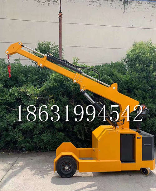淄川区随车吊机小型蜘蛛吊包安装改装220v移动吊机1/2吨吊机随车吊机装卸货物